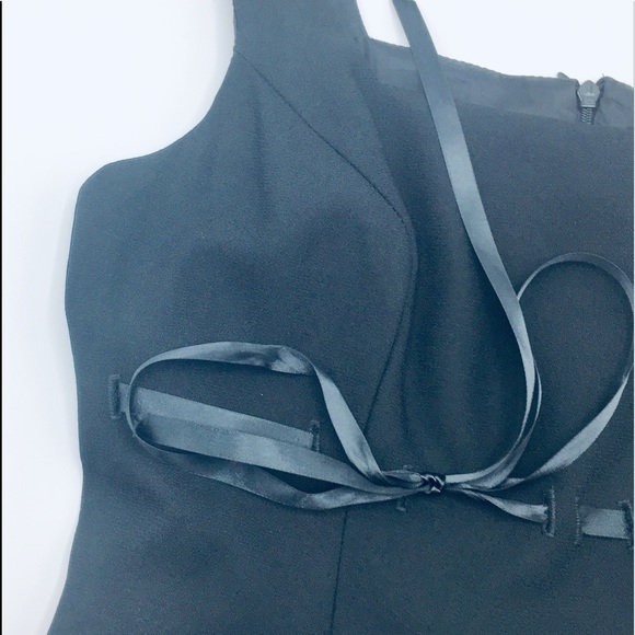 women's black cocktail dress size XS - Picture 4 of 16
